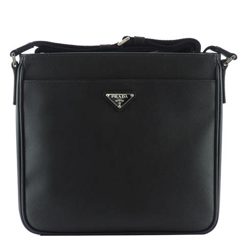 prada canapa saffiano mens|Black Saffiano Leather Men's Bag .